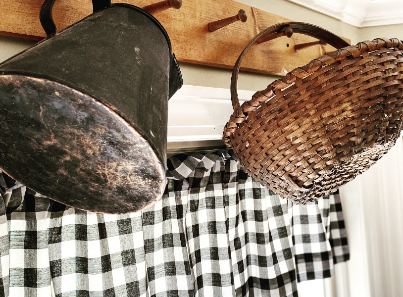 Style a Peg Rack in 3 Easy Steps - My Rustic House