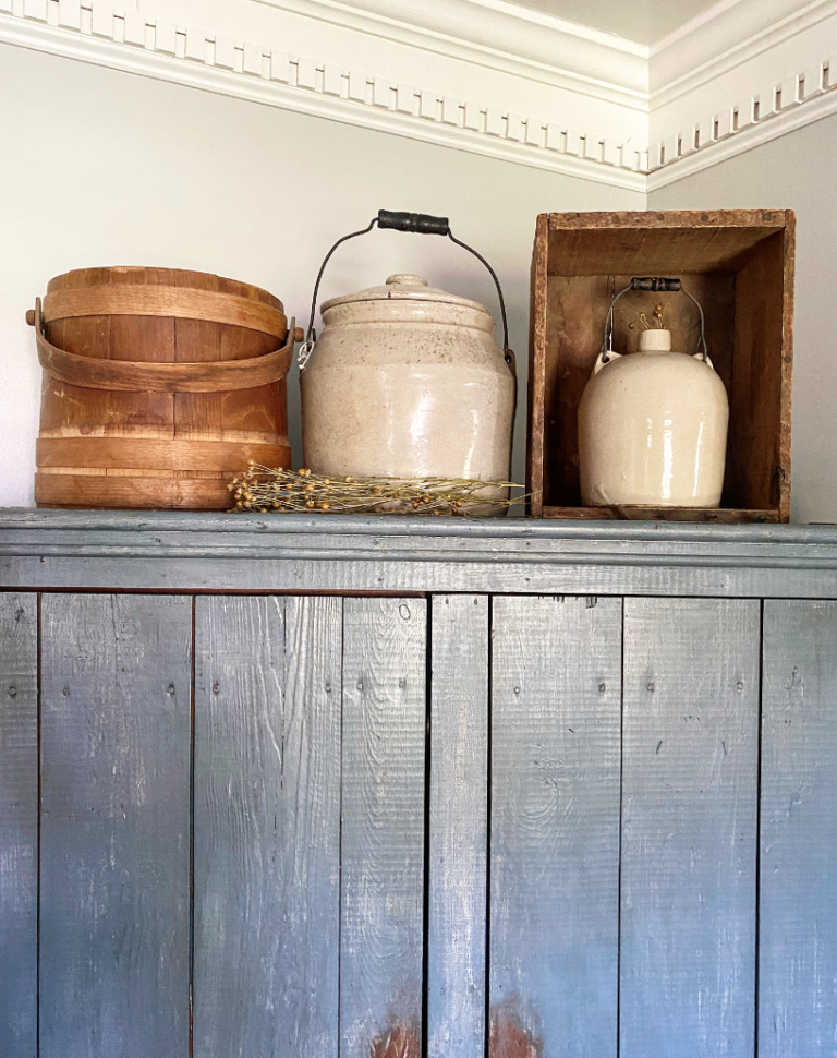 How to Use Vintage Crocks in your Home - My Rustic House